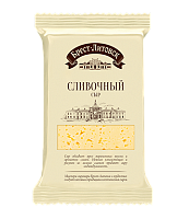 Сыр Брест-Литовск сливочный 50% фас 200 гр/10 шт