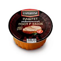 Паштет Любительский ТМ Стародворье ламистер 0,1 кг/20 шт