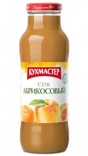 КУХМАСТЕР Сок абрикосовый 0,68л/8шт