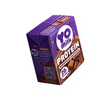 Коктейль молочный ТМ "Yomilk Protein" Шоколад с высоким содержанием белка МЖД 1,5% 200 мл/27 шт