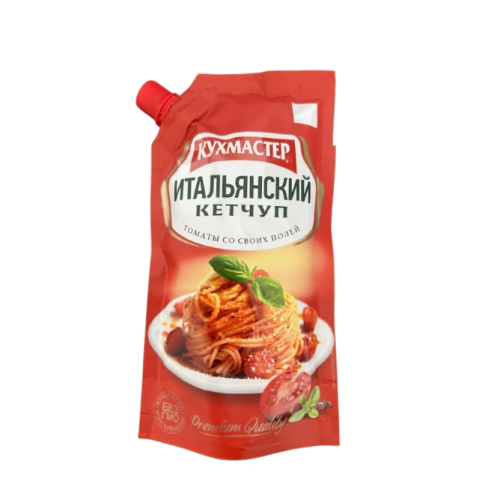 Кетчуп Итальянский Кухмастер дой-пак 260 г/20 шт