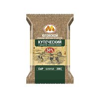 Сыр Купеческий 50% брикет 200г/10 шт ЮКМП