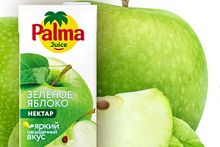 Palma 0,950л/12шт Зеленое яблоко  напиток