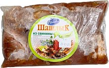 Шашлык свиной "Дачный" 1 кг ПАКЕТ