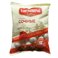 Пельмени Сочные ТМ Стародворье ТС Сочные флоупак сфера 0,8 кг/8 шт