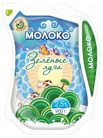 Молоко ультрапастеризованное 2,5%  м.д.ж. кувшин 900гр/12 шт "Зеленые Луга"
