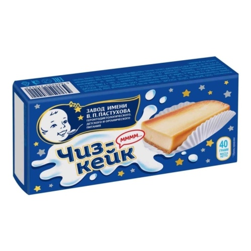Пироженое "Чизкейк" В.П.Пастухов, 40 г/6 шт