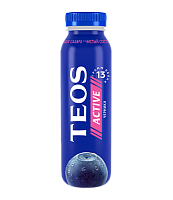 ЙОГУРТ "TEOS Актив" 1,8% ПЭТ 260г Черника