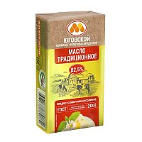 Масло сливочное Традиционное сладко-сливочное несоленое  м.д.ж. 82,5 % 200 гр/24 шт