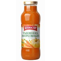 КУХМАСТЕР Нектар Тыквенно-морковный 0,68л/8шт