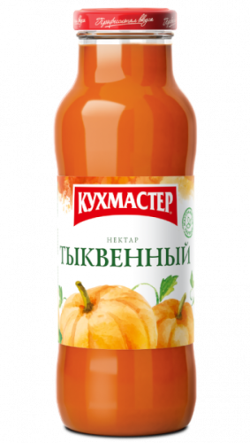 КУХМАСТЕР Нектар Тыквенный с мякотью 0,68л/8шт
