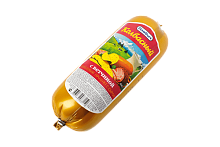 Колбасный с ветчиной  тм "Плавыч" 400гр/28шт пл.продукт с сыром**********
