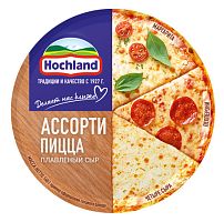 Хохланд 140г круг ассорти Пицца 10 шт сыр